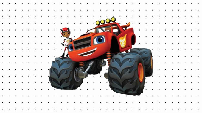 Desenhos de Blaze e as Monster Machine para colorir