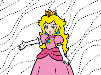 Desenhos da Princesa Peach oara colorir