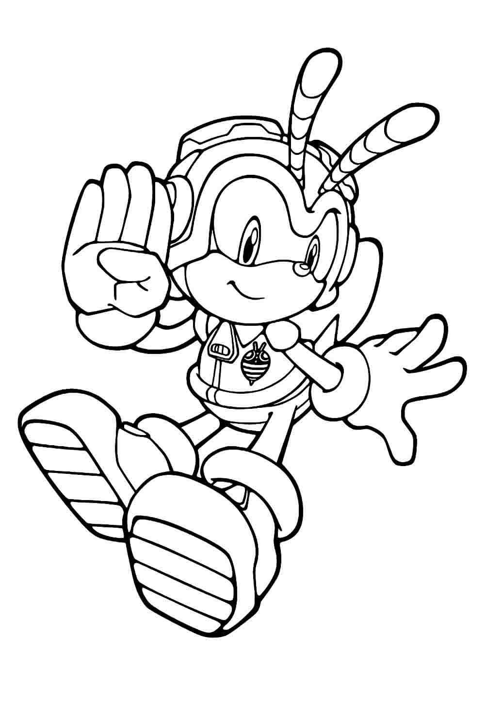 Desenho da Charmy Bee