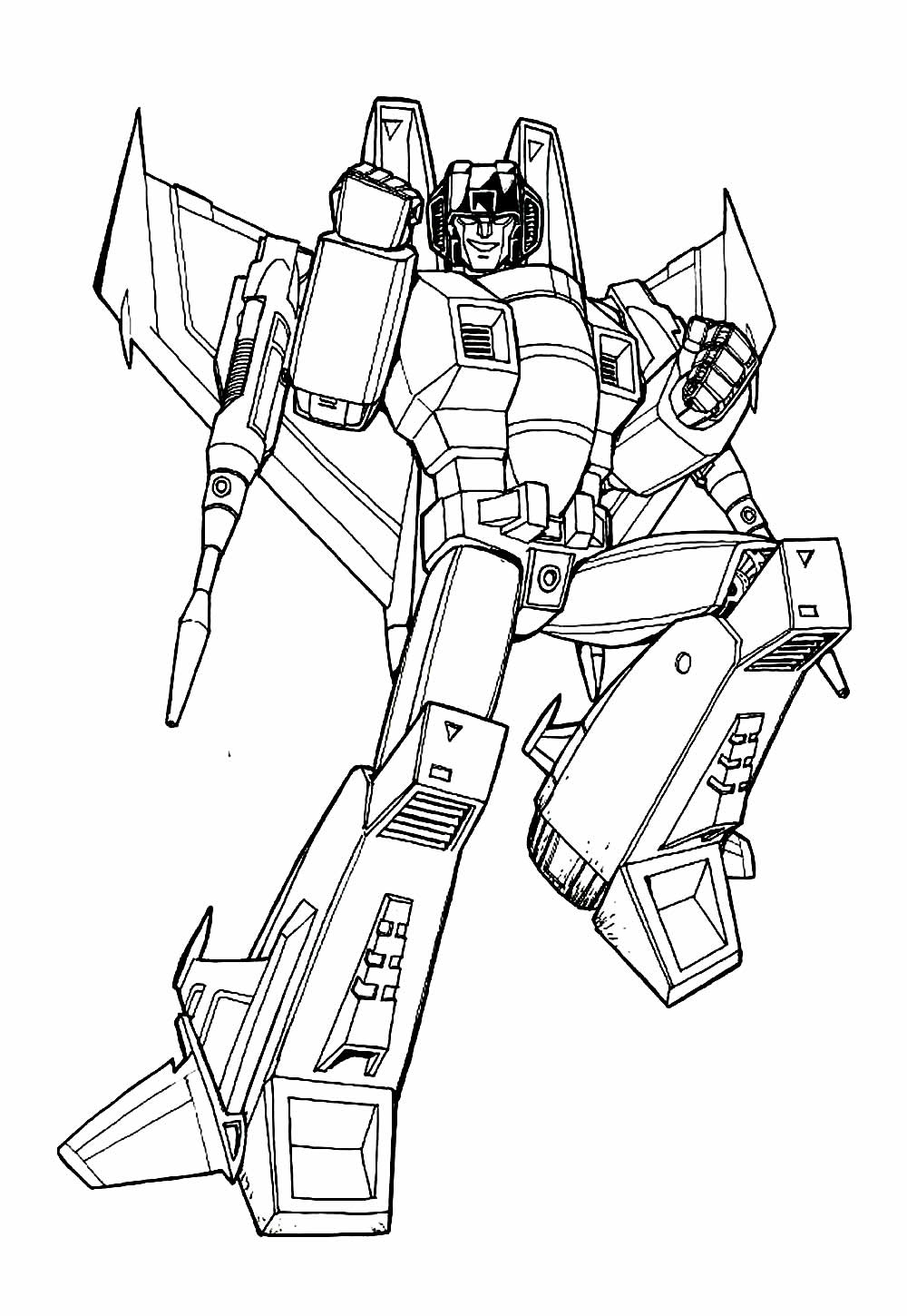 Desenho de Starscream