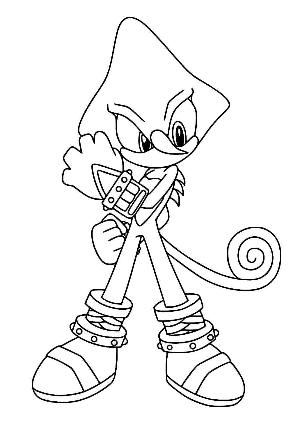 Desenho de Espio the Chameleon para colorir