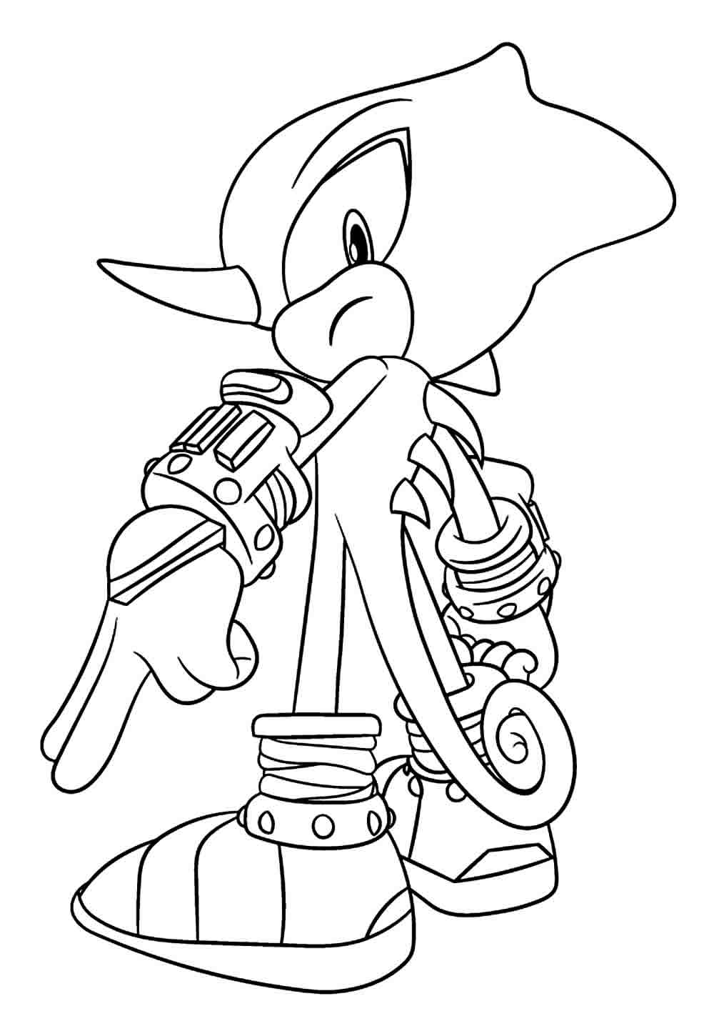 Desenho de Espio the Chameleon para colorir