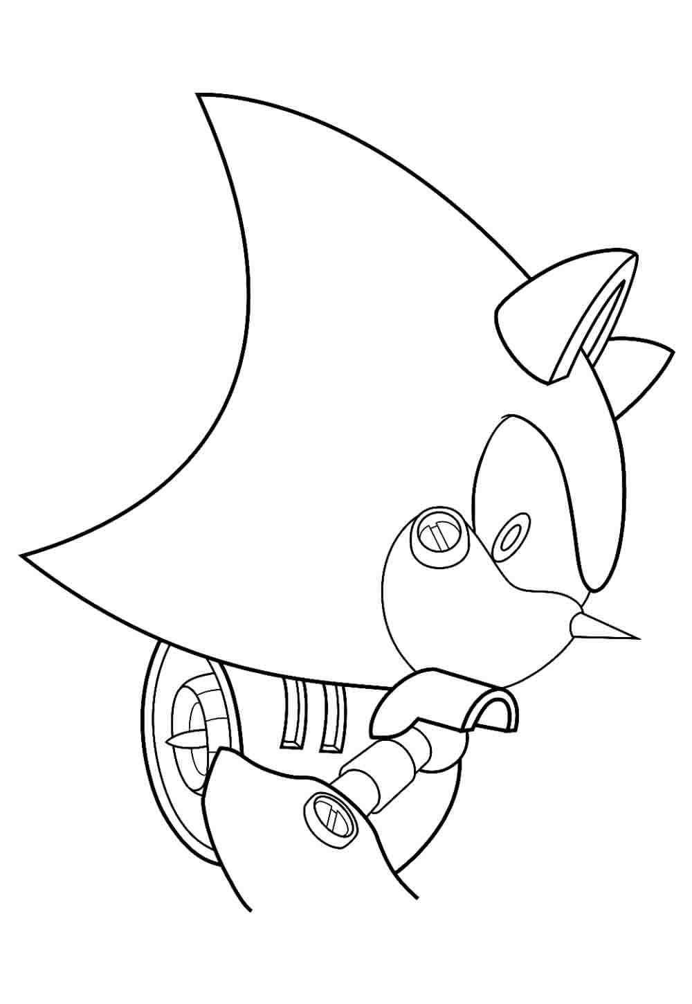 Desenhos Sonic Colorir