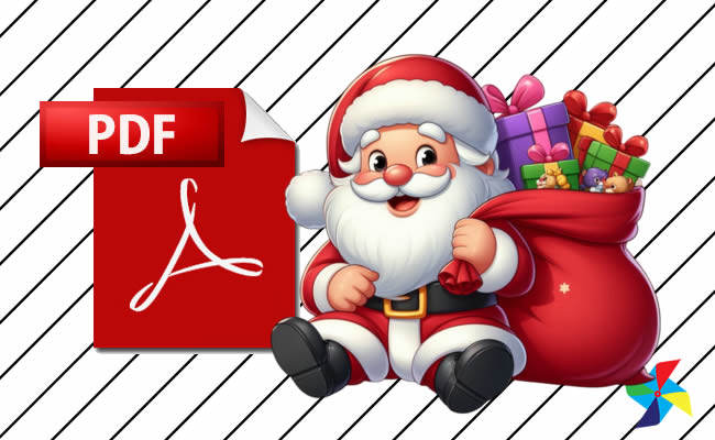 Desenhos de Natal em PDF
