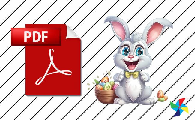 Desenhos de Páscoa em PDF