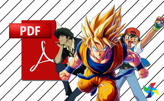 Desenhos de Animes em PDF