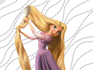 Desenhos da Rapunzel para colorir e pintar