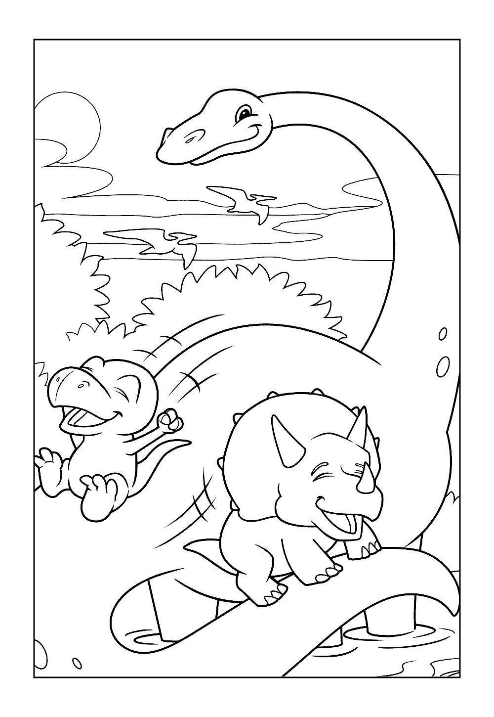Desenho de Dinossauro