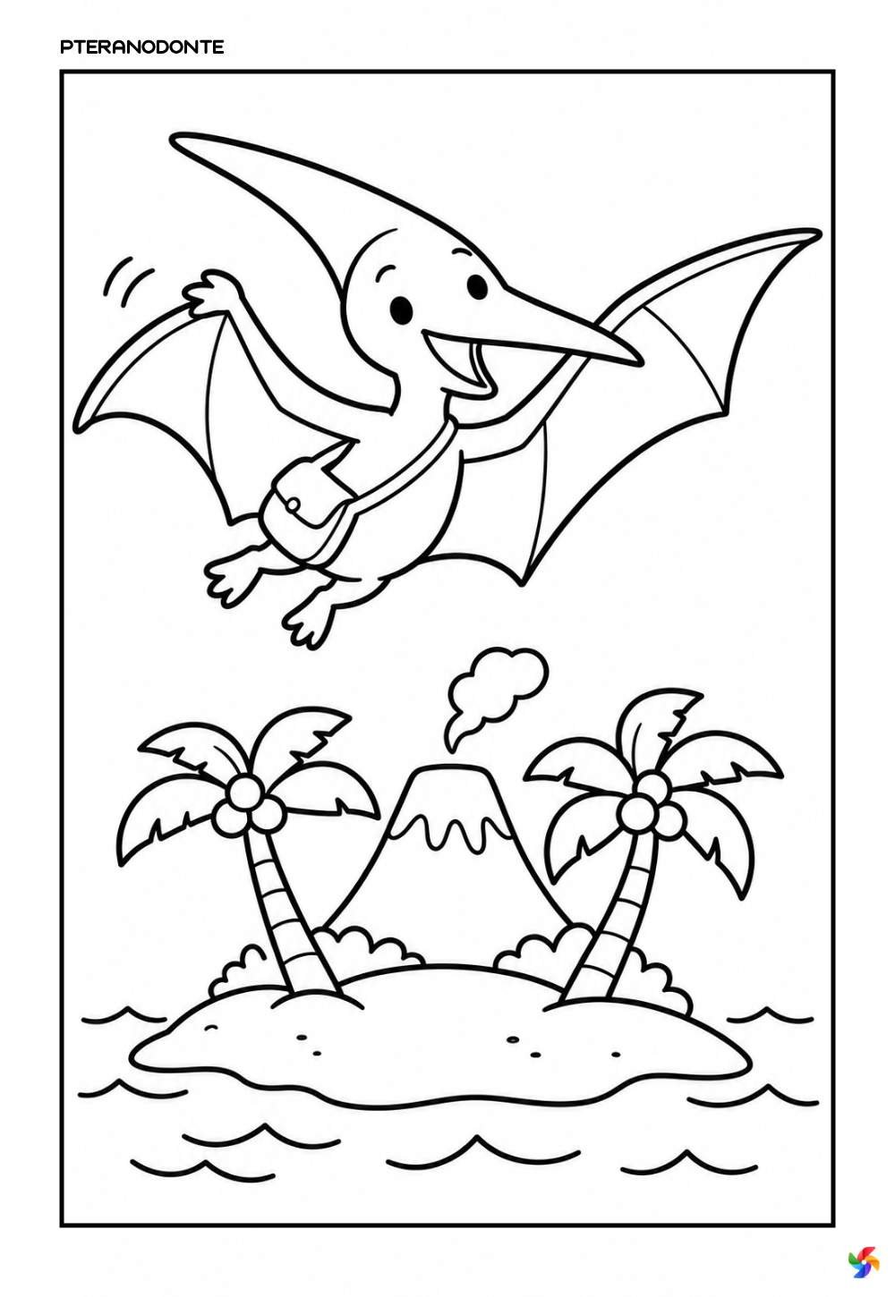 Desenho de Dinossauro