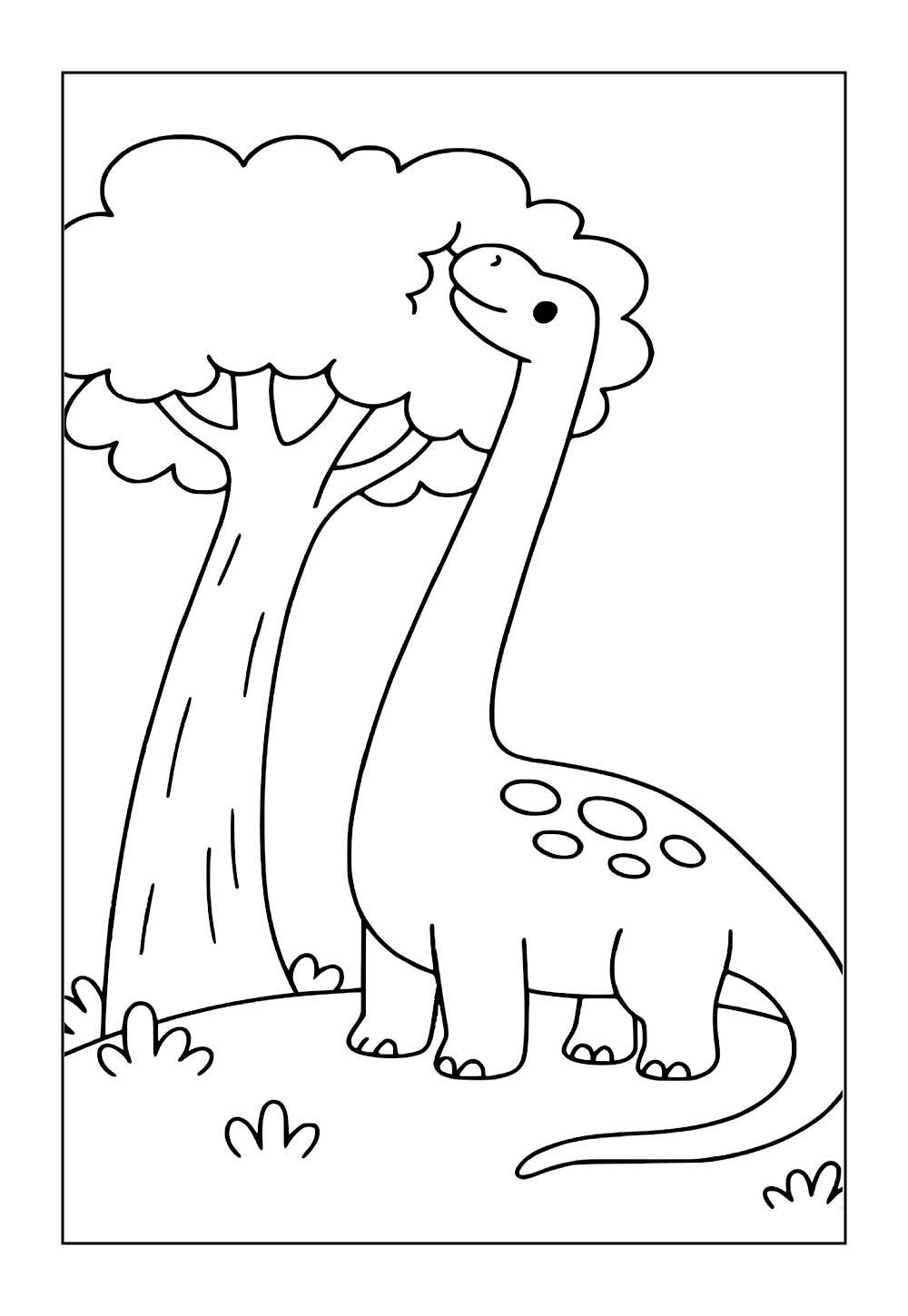 Desenho Dinossauro Colorir