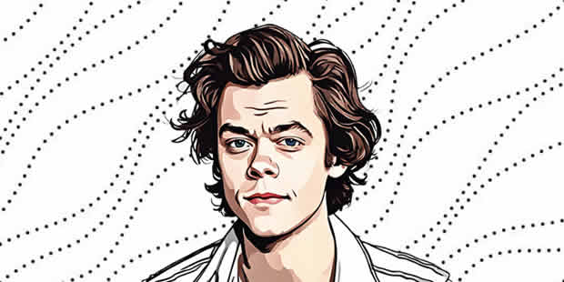 Desenhos de Harry Styles para imprimir