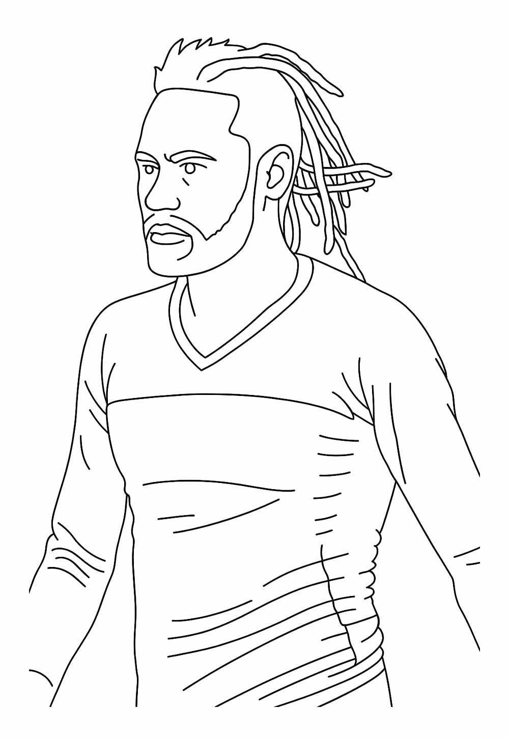 Desenho de Neymar