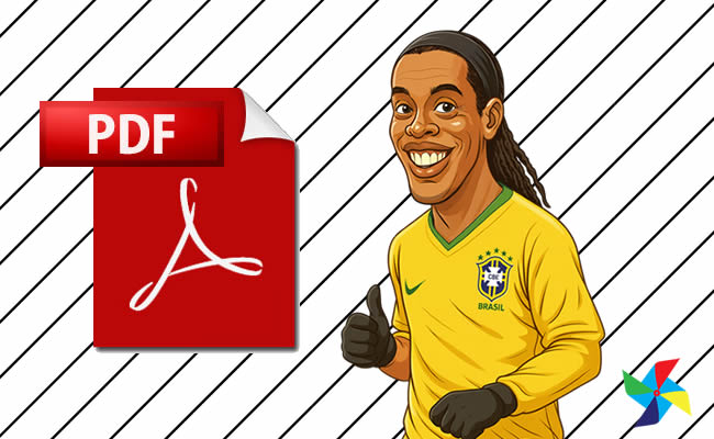 Desenhos de Ronaldinho Gaúcho em PDF