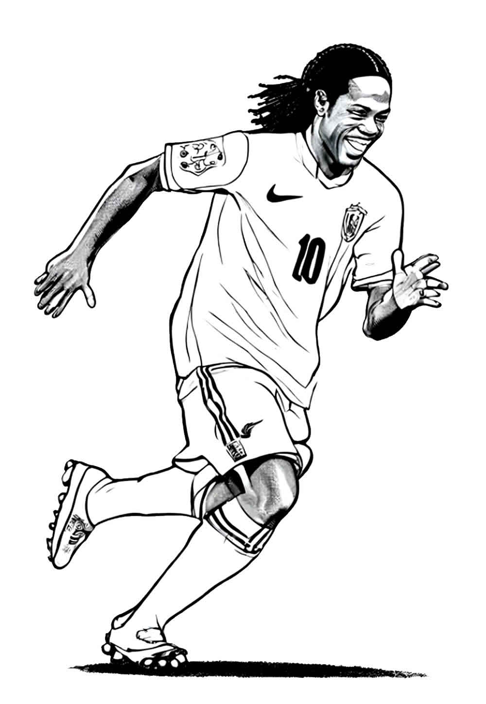 Desenhos De Ronaldinho Gaúcho Para Colorir Bora Colorir 9599