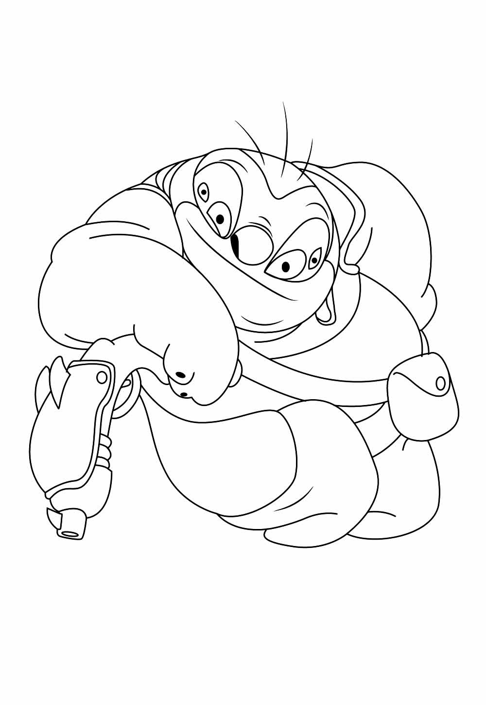 Desenho para pintar - Stitch