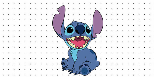 Desenhos de Stitch para pintar