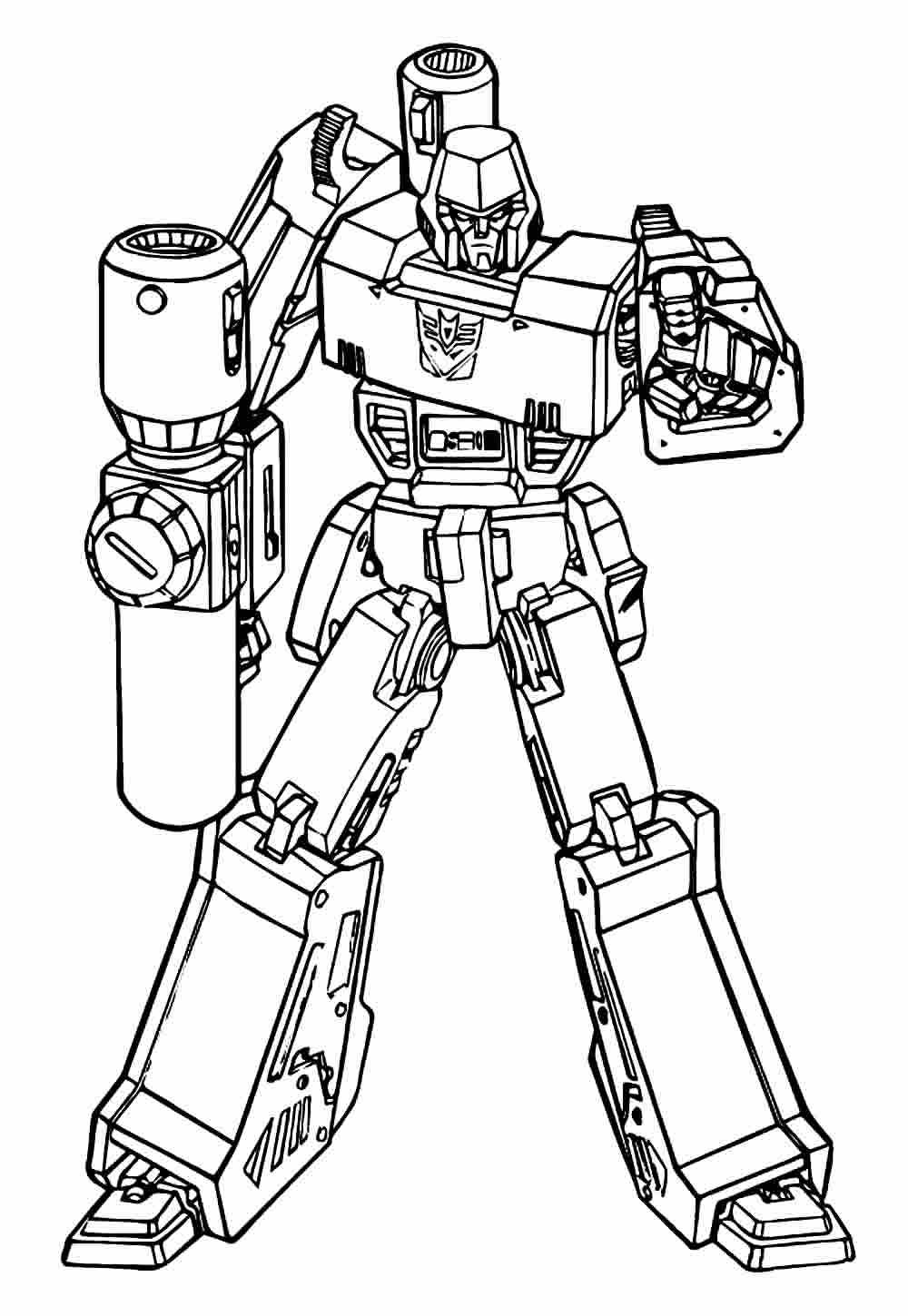 Desenho de Megatron