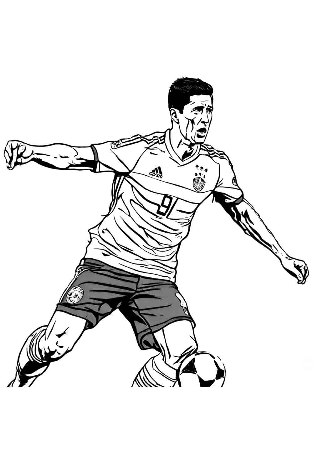 Lewandowski Pintar e Colorir