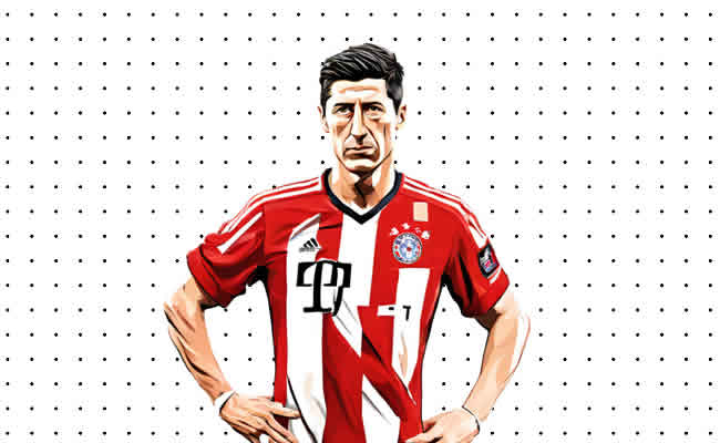 Desenhos do Lewandowski para colorir