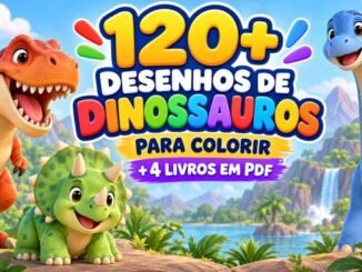 Desenhos de Dinossauros para Colorir