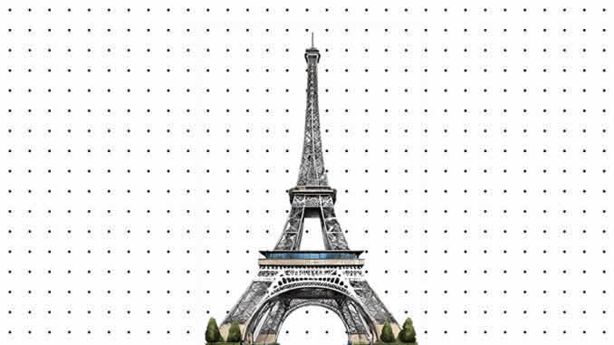 Desenhos da Torre Eiffel para pintar