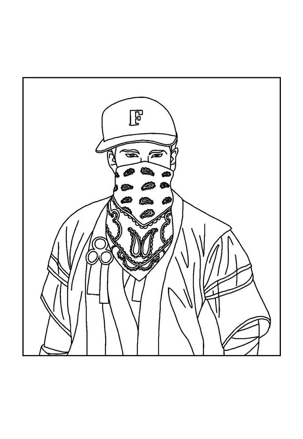 Desenho de Free Fire