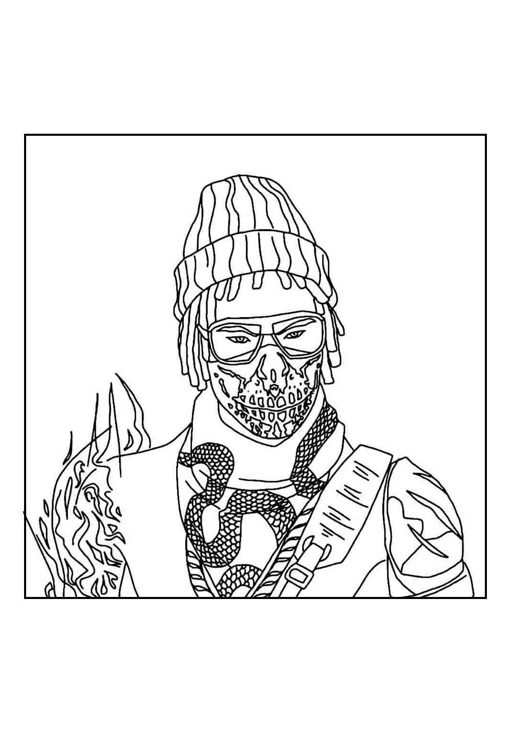 Desenho de Free Fire