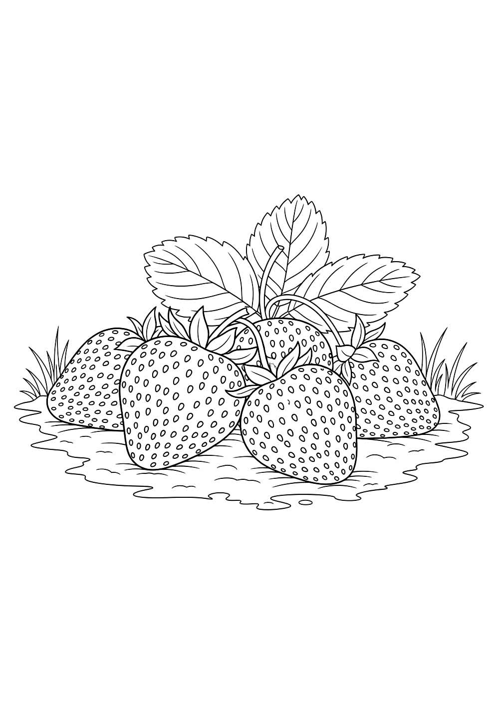 Desenhos de Morangos