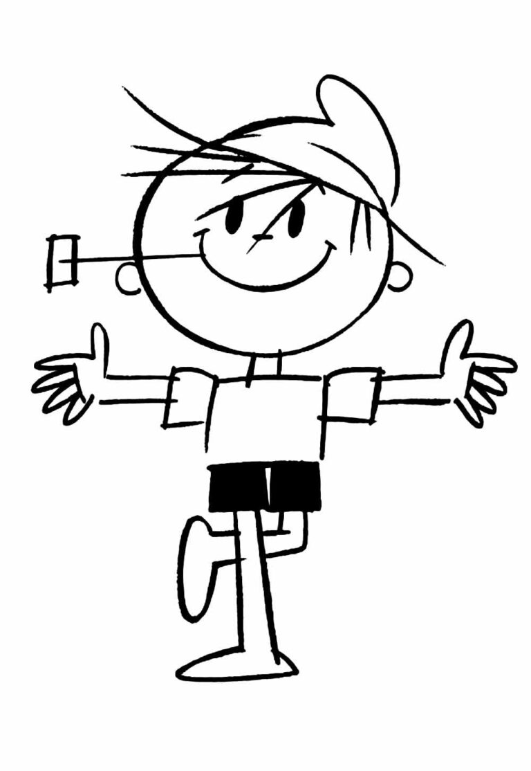 Desenhos do Menino Maluquinho para colorir - Bora Colorir