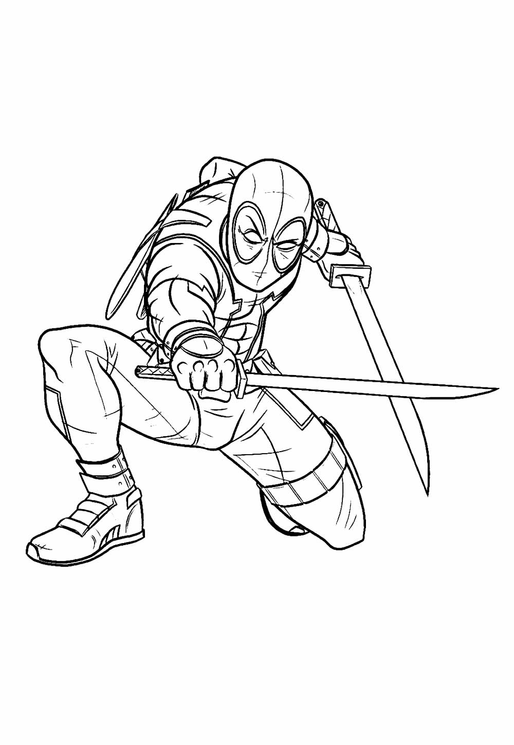 Desenho do Deadpool