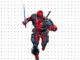 Desenhos do Deadpool para colorir