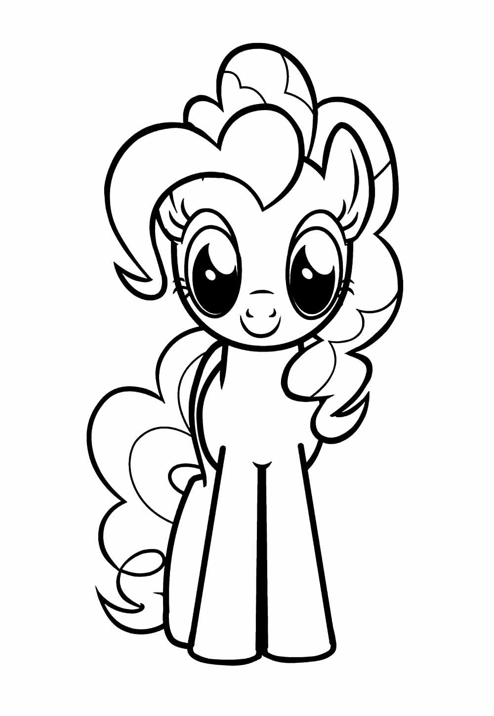 Desenho de My Little Pony para colorir