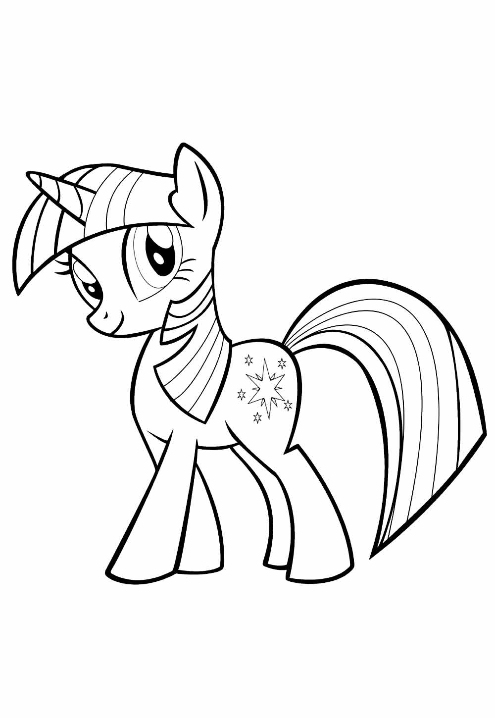 Desenhos para colorir My Little Pony
