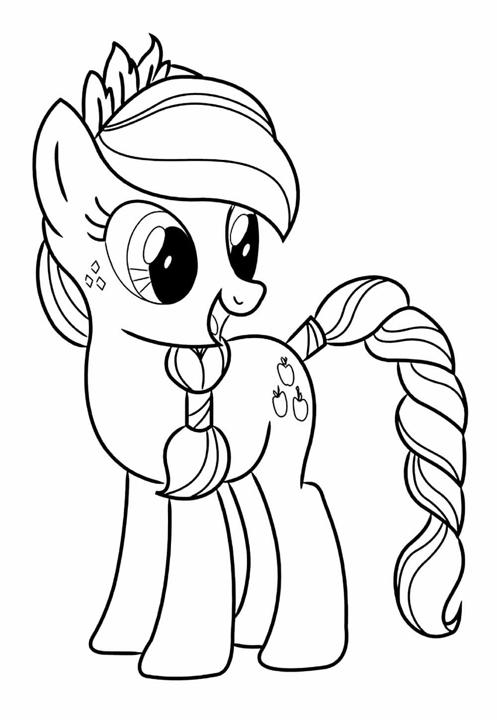 Desenho do My Little Pony para colorir