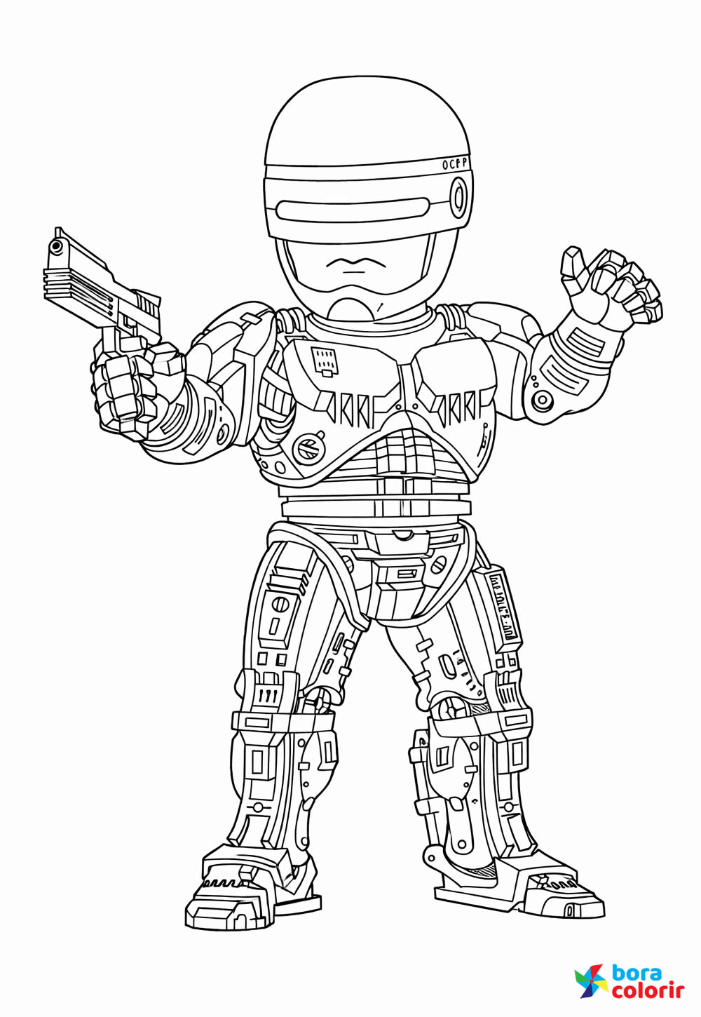Desenho do RoboCop
