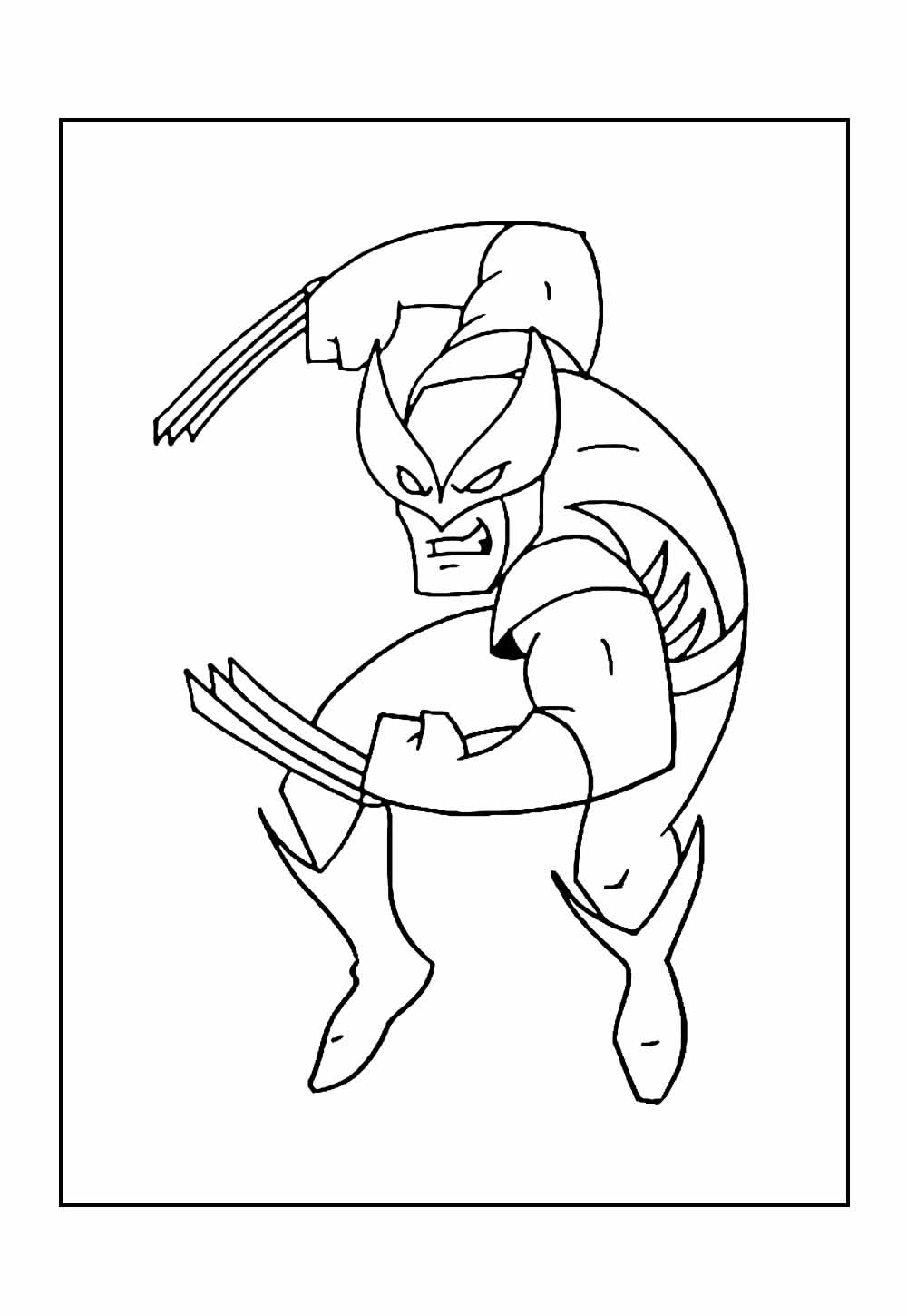 Desenho Wolverine