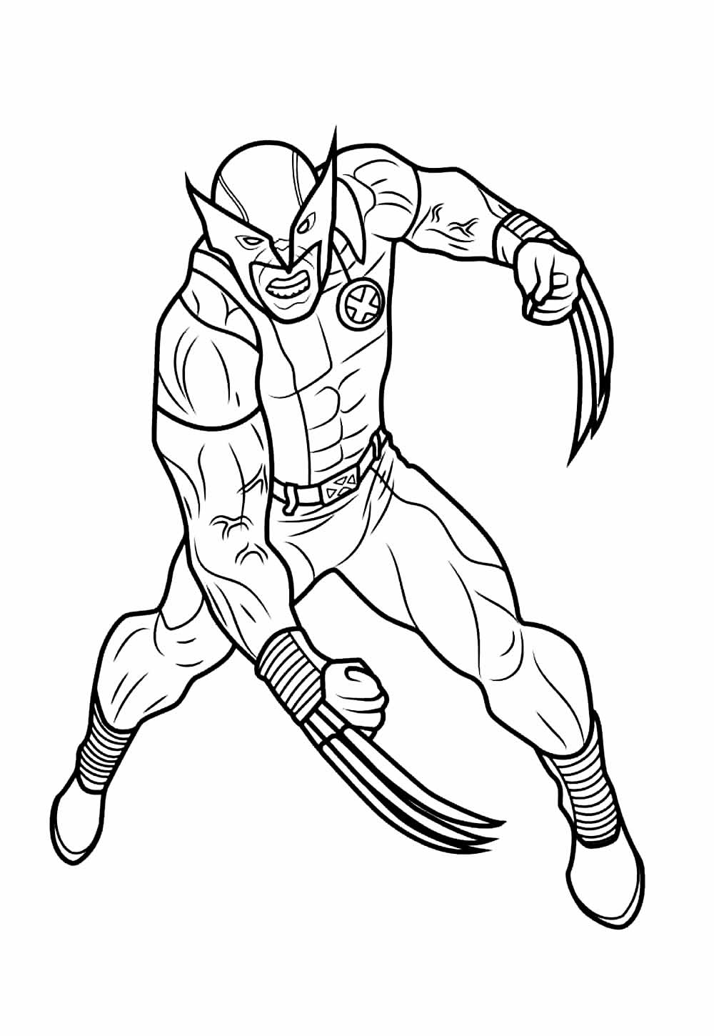 Desenho Wolverine