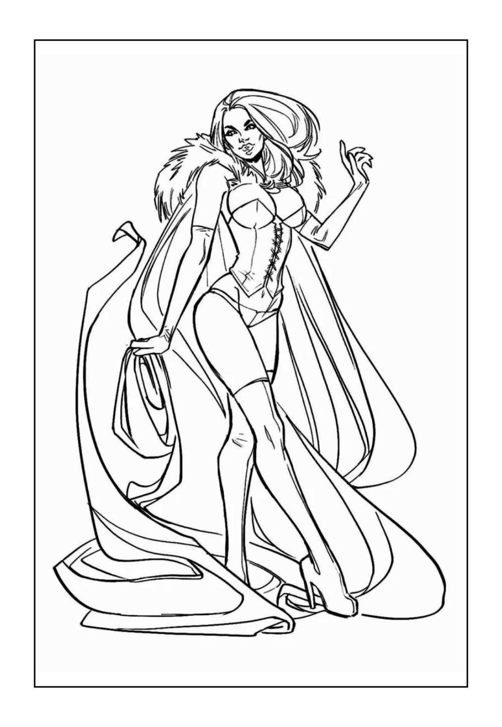 Desenhos do X-Men para colorir