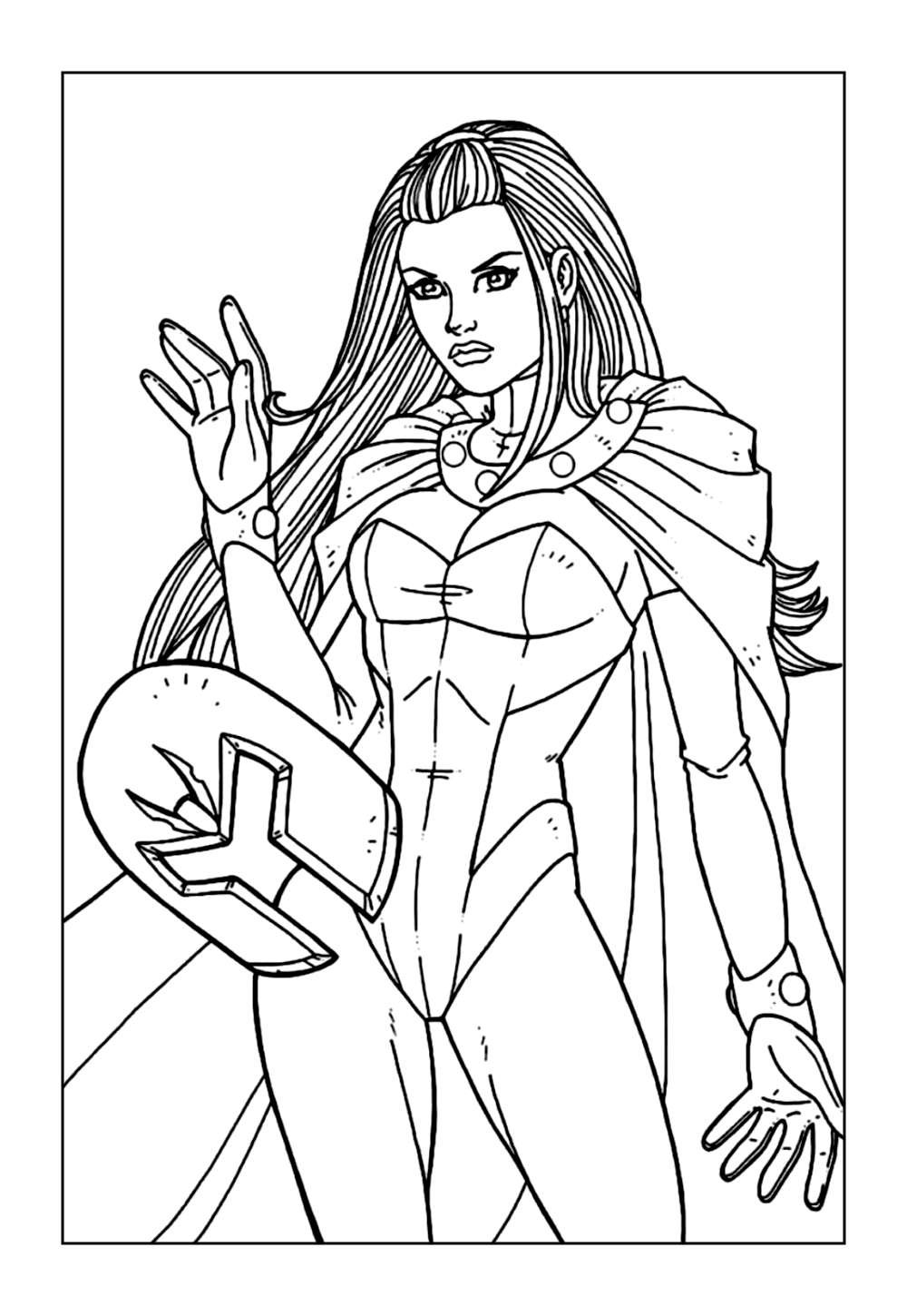 Desenhos do X-Men para colorir