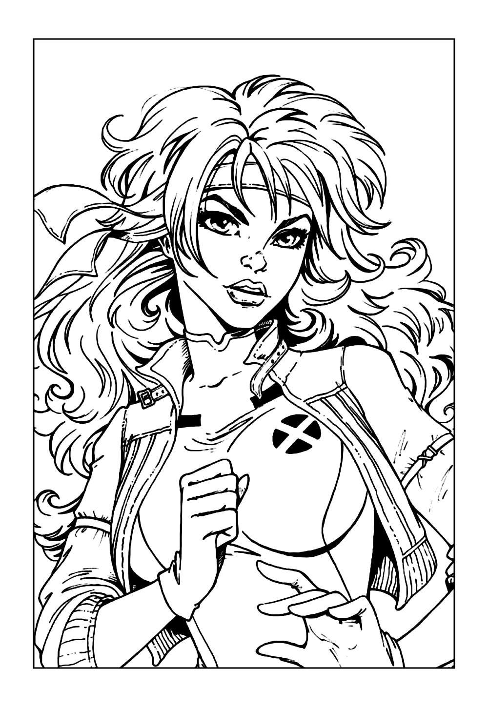 Desenhos do X-Men para imprimir