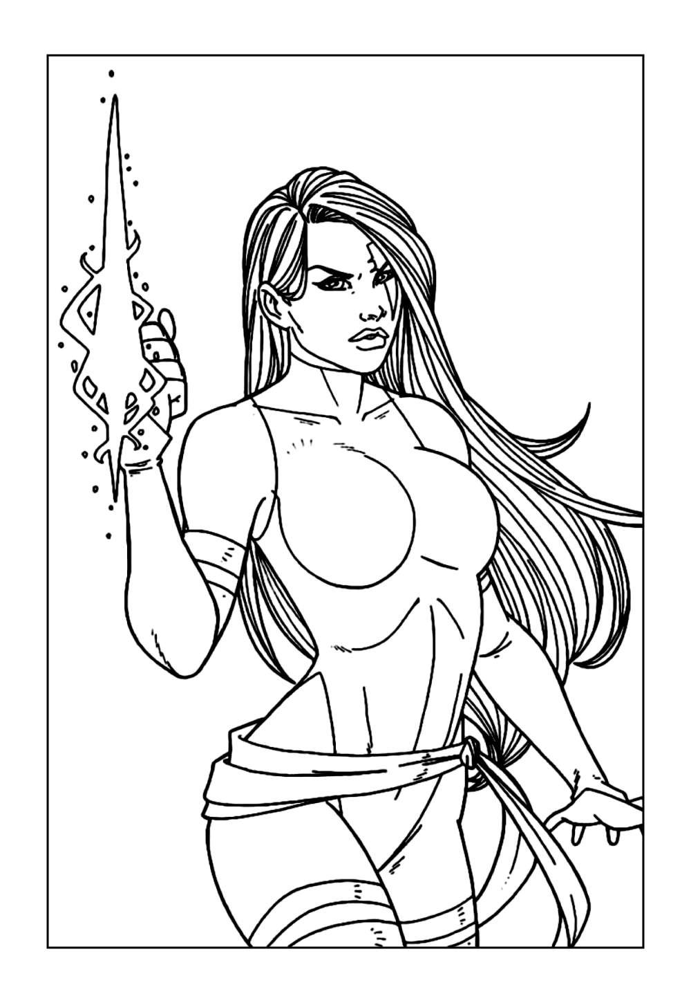 Desenhos do X-Men para colorir