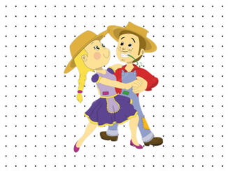Desenhos de Festa Junina e São João para colorir