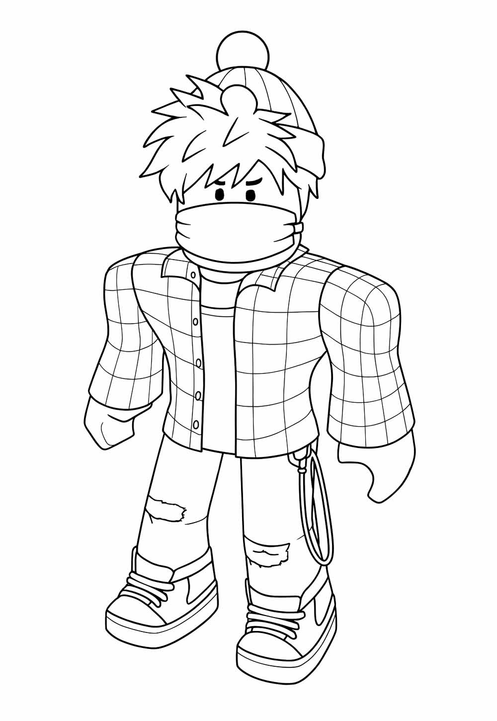 Desenho Roblox Pintar