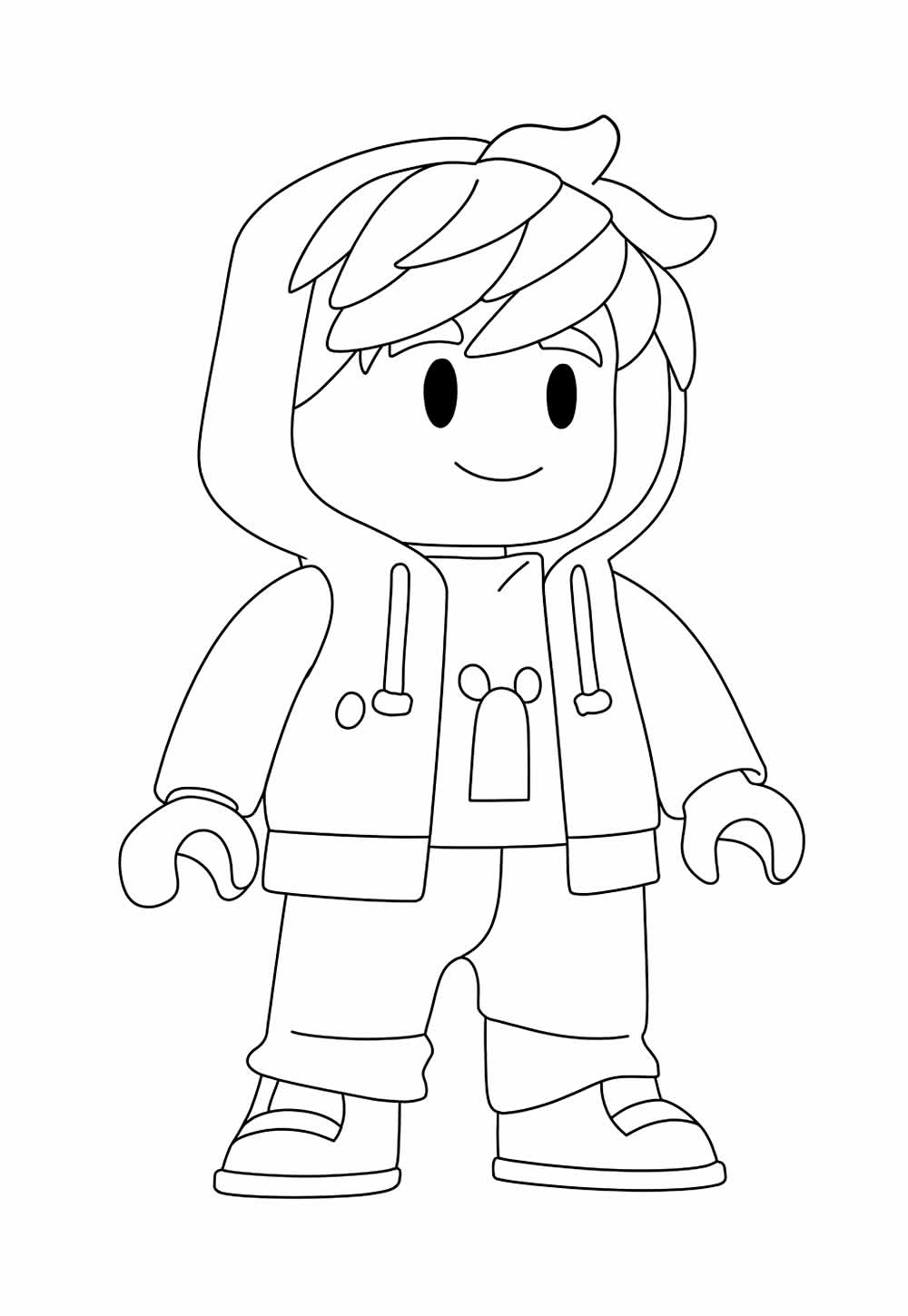 Desenho Roblox Colorir