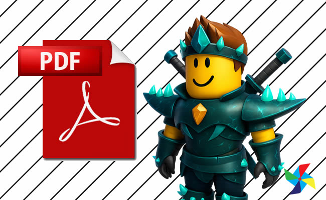 Desenhos de Roblox em PDF