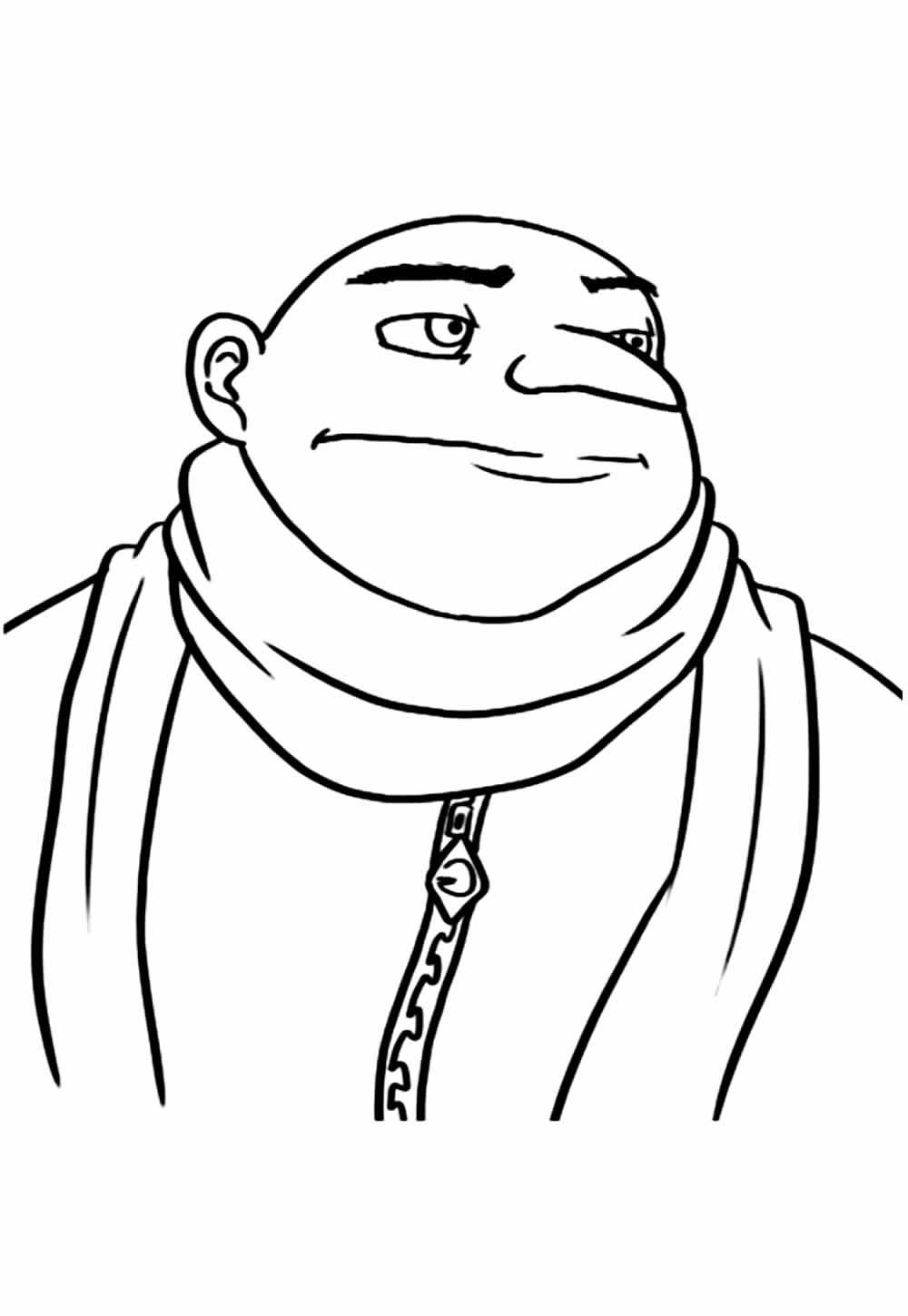 Desenho do Gru