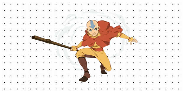 Desenhos de Avatar: A Lenda de Aang para imprimir