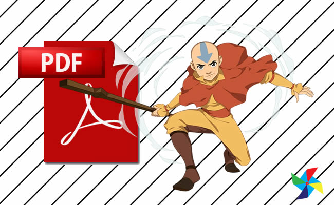 Desenhos de Avatar: A Lenda de Aang em PDF