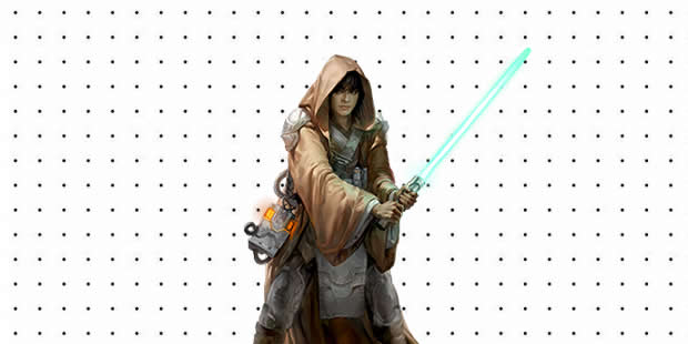 Desenhos de Jedi para pintar