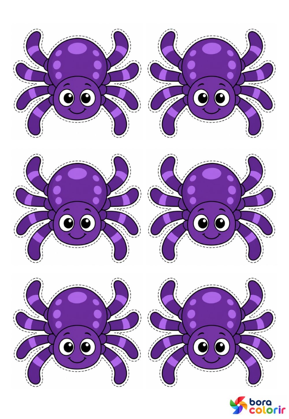 Aranha para Imprimir